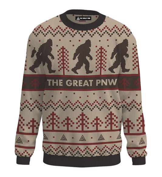 The Great PNW Festive Sweater