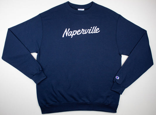 Standard Goods Embroidered Naperville Sweatshirt Navy
