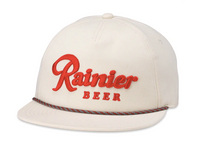 American Needle Rainiers Coachella Hat - White / Red