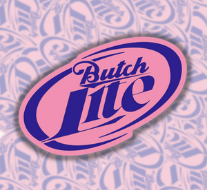 BOBBYK boutique Butch Lite Sticker