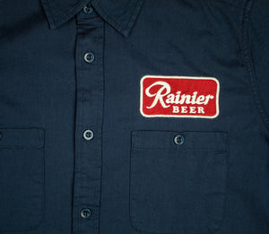 American Needle Rainier Daily Grind Shirt Navy