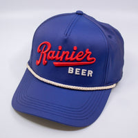 American Needle Rainier Traveler Hat - Navy / Red
