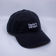 Load image into Gallery viewer, Standard Goods Taylor&#39;s Version Dad Hat - Black White
