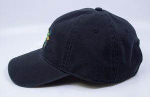 Standard Goods Embroidered Eat The Rich Hungry Caterpillar Hat - Black
