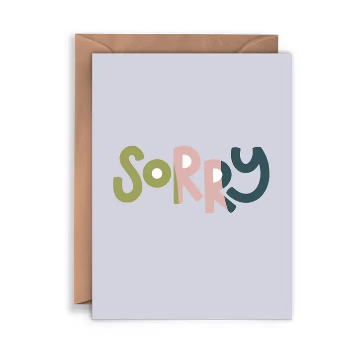Twentysome Design Sorry Sympathy Card
