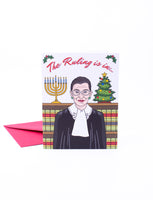 The Found Greeting Card RBG Holiday Card