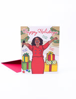 The Found Greeting Card Oprah Holiday Card