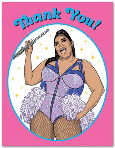 The Found Greeting Card Thank You Card Lizzo