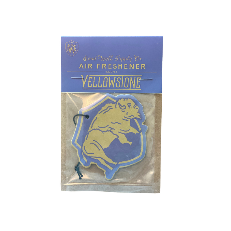 Good and Well Supply Co. Air Freshener Yellowstone