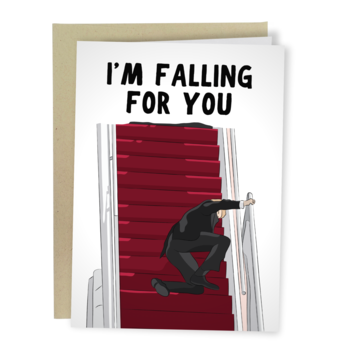 Sleazy Greetings Falling For You Joe Biden Card