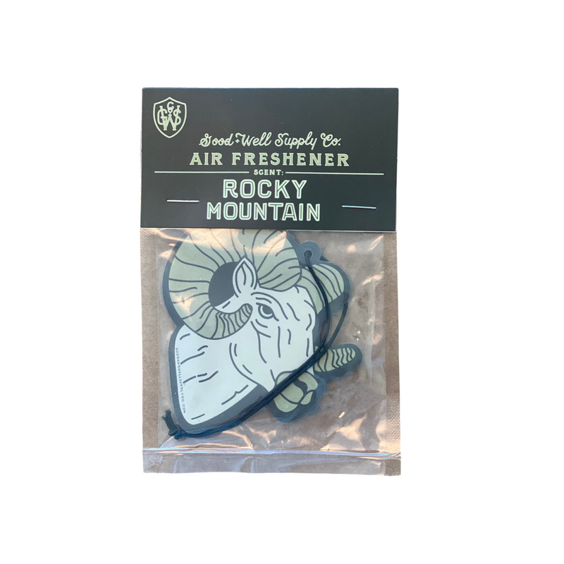 Good and Well Supply Co. Air Freshener Rocky Mountain