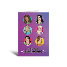Load image into Gallery viewer, Studio Soph You Are Euphoric Euphoria Blue Greeting Card