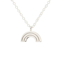 Kris Nations Rainbow Charm Necklace in Sterling Silver