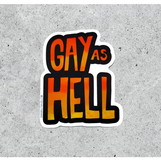 Citizen Ruth Sticker Gay As Hell