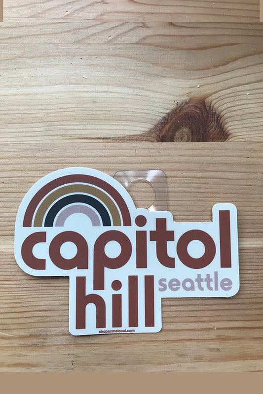 Standard Goods Capitol Hill Rainbow Sticker