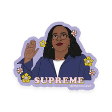 Load image into Gallery viewer, Party Mountain Paper Co. Ketanji Brown Jackson Supreme Sticker