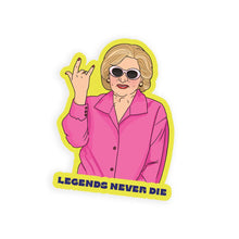 Load image into Gallery viewer, Party Mountain Paper Co. Betty Legends Never Die Sticker