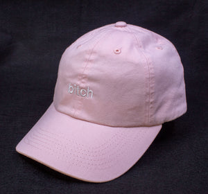 Standard Goods Bitch Hat - Pink White