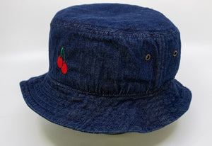Standard Goods Cherry Bucket Hat Dark Denim