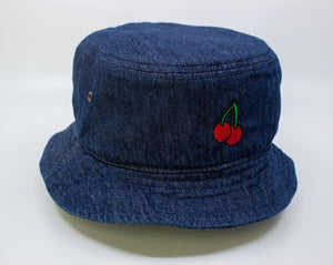 Standard Goods Cherry Bucket Hat Dark Denim
