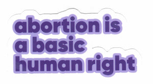 Footnotes Sticker Abortion Is A Basic Human Right
