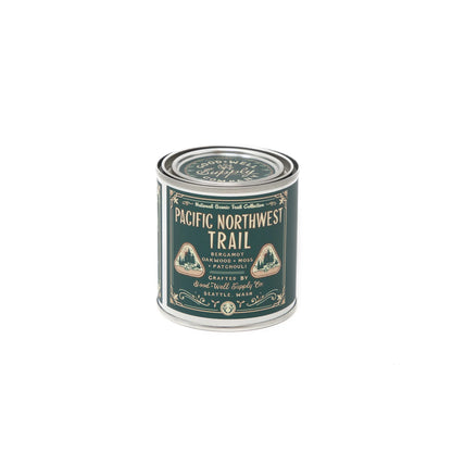 Good and Well Supply Co. Half Pint National Scenic Trails Candle Pacific Northwest
