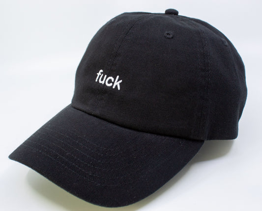 Standard Goods Fuck Hat - Black/White