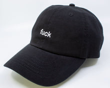 Load image into Gallery viewer, Standard Goods Fuck Hat - Black/White