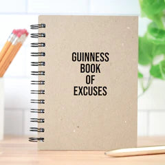 Meriwether of Montana Guiness Book of Excuses Journal