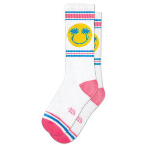 Gumball Poodle Happy Palms Gym Socks