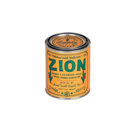 Good and Well Supply Co. National Park Pint Candle Zion