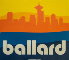 Load image into Gallery viewer, Standard Goods Ballard Square Skyline Sticker
