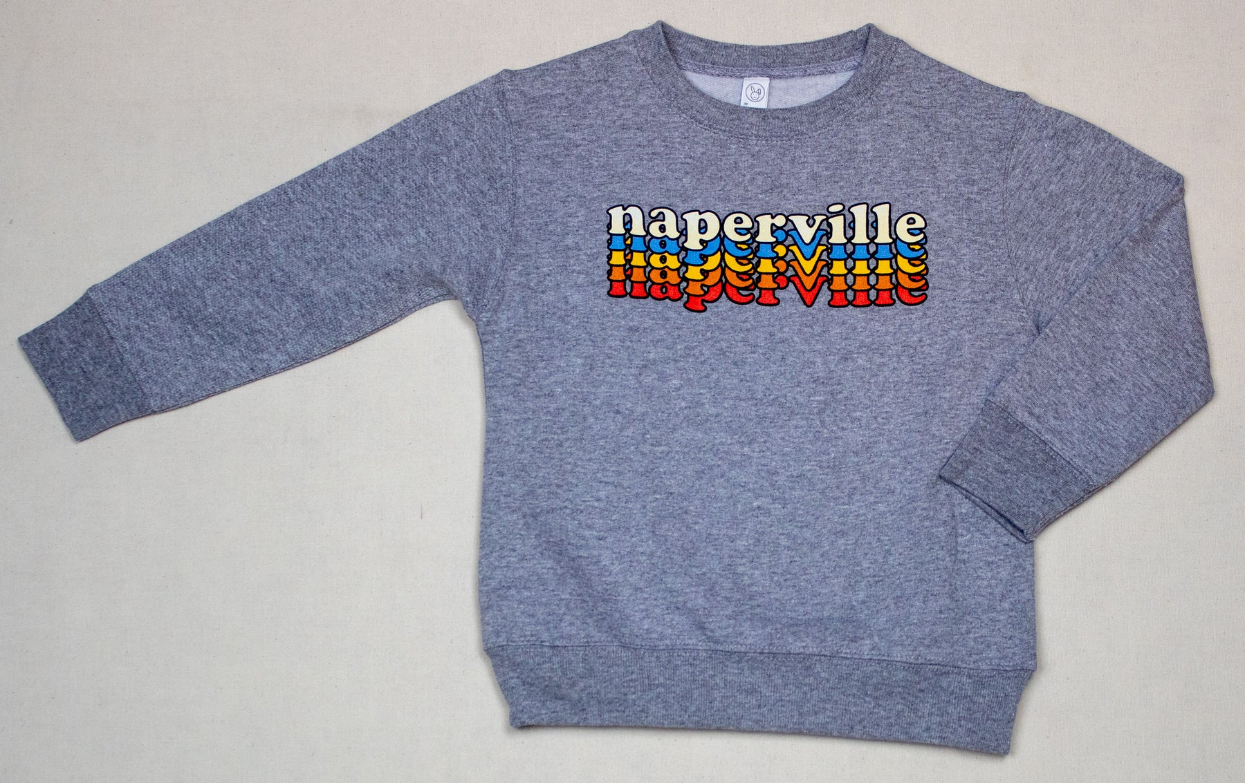 Standard Goods Toddler Stacked Naperville Sweater Heather Grey