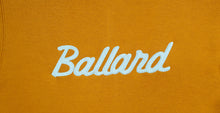 Load image into Gallery viewer, Standard Goods Embroidered Ballard Sweatshirt Gold Glint Off White