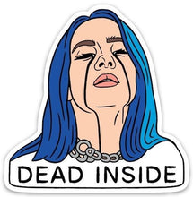 Load image into Gallery viewer, The Found Die Cut Vinyl Sticker Billie Dead Inside