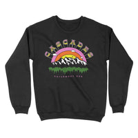 Viaduct Cascades Crewneck Sweatshirt - Black
