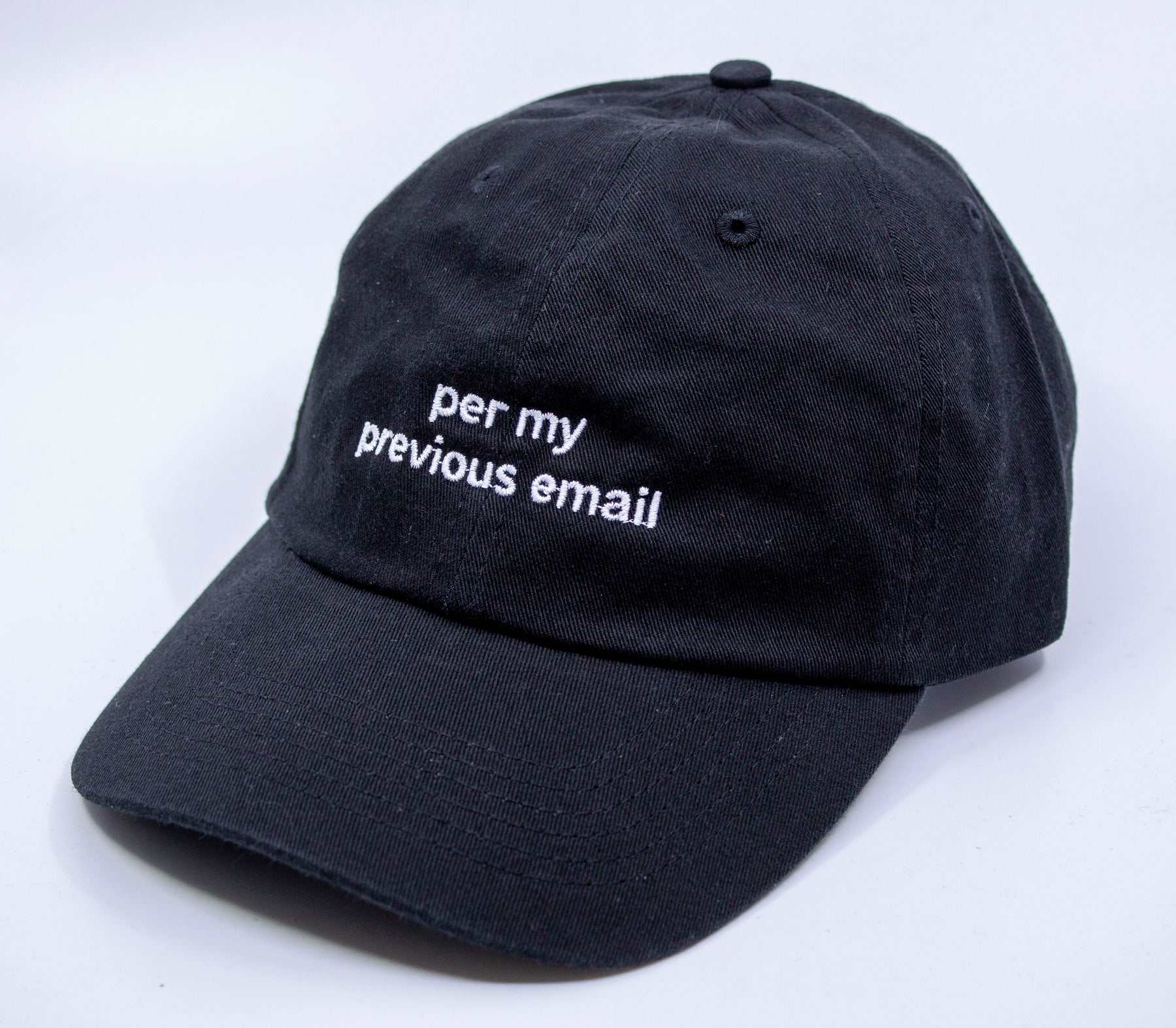 Standard Goods Per My Previous Email Hat Black