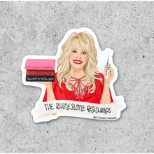 Load image into Gallery viewer, Citizen Ruth Dolly Parton Rhinestone Resistance Sticker