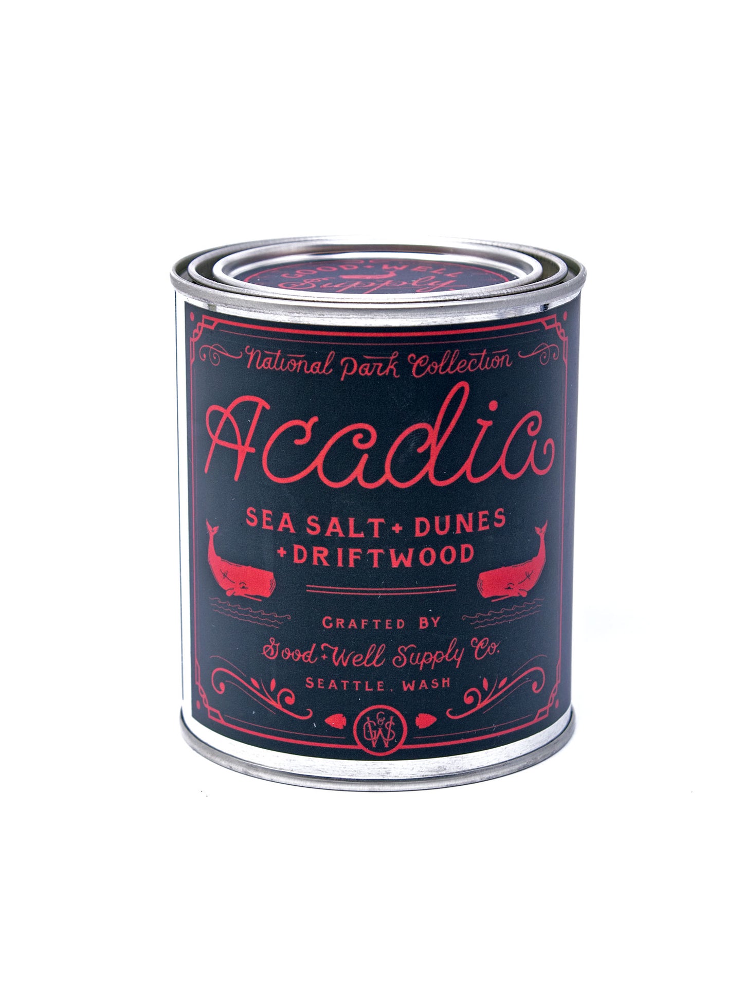 Good and Well Supply Co. National Park Pint Candle Acadia