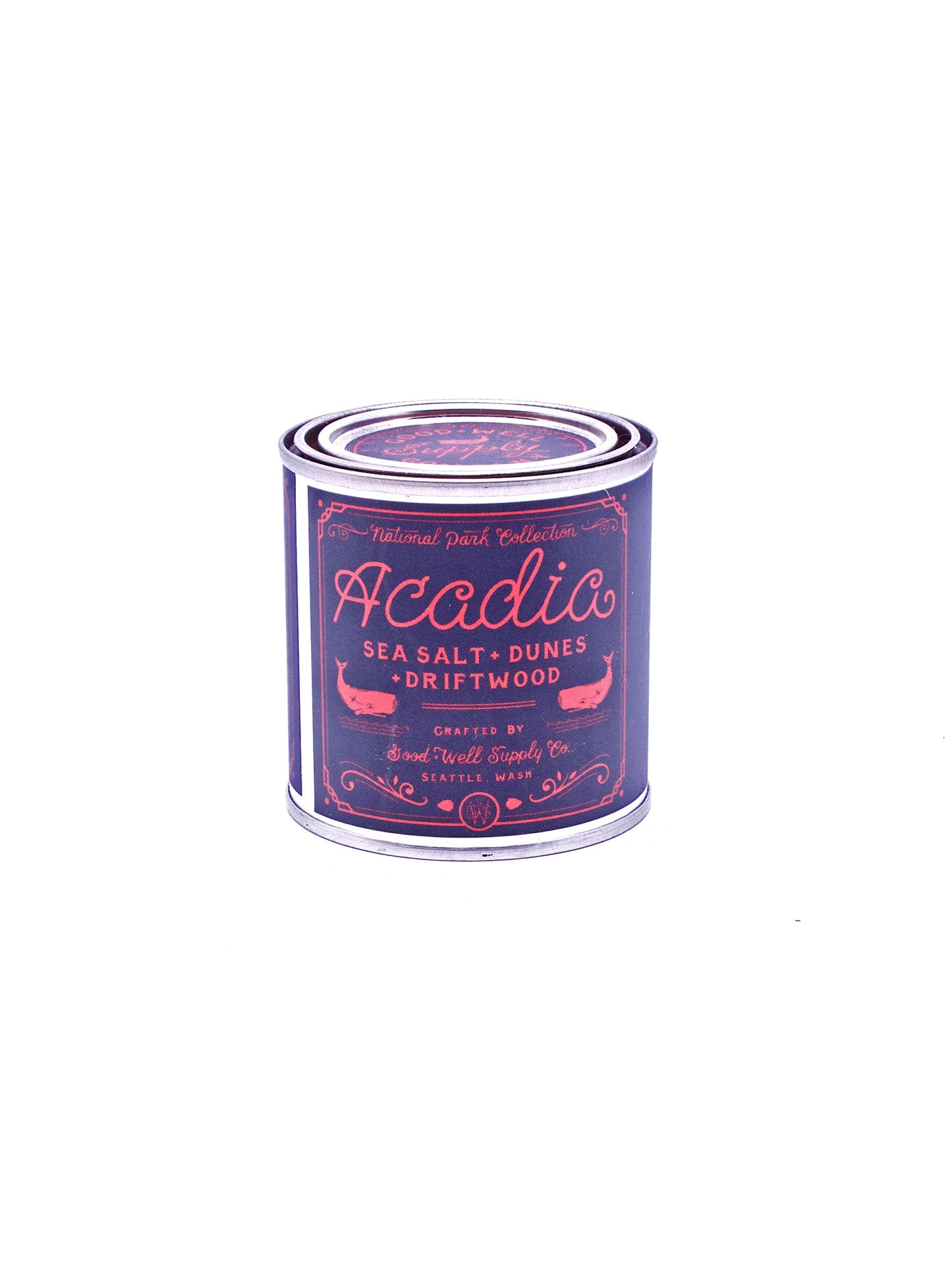 Good and Well Supply Co. Half Pint National Park Candle Acadia