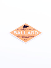 Load image into Gallery viewer, Standard Goods Ballard Diamond Orange Sticker