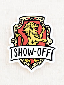 Brittany Paige HP Gryffindor "Show Off" Sticker