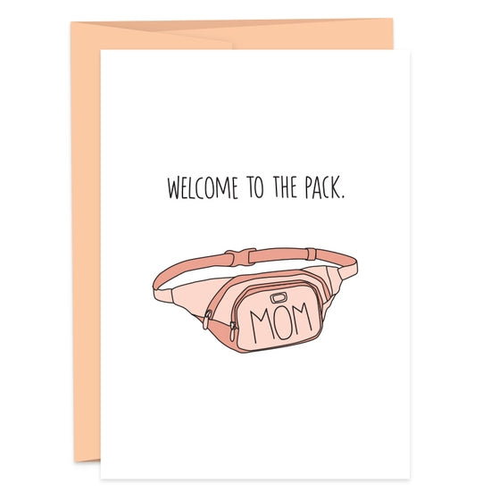 Humdrum Paper Welcome to the Pack Mother's Day Card