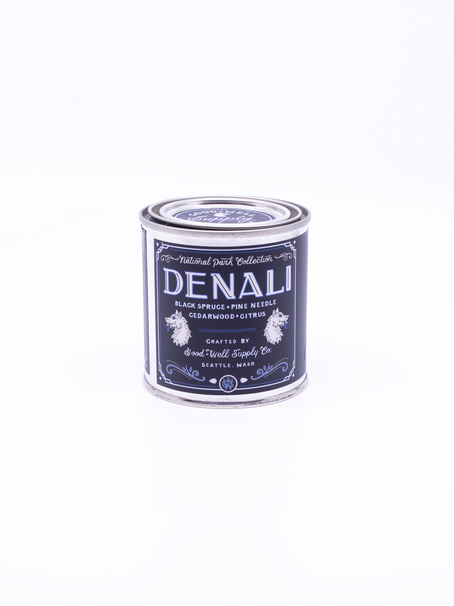 Good and Well Supply Co. Half Pint National Park Candle Denali