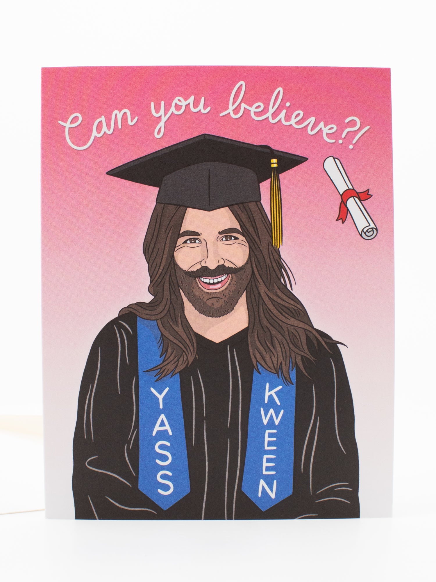 The Found Greeting Card JVN Can You Believe Grad Card