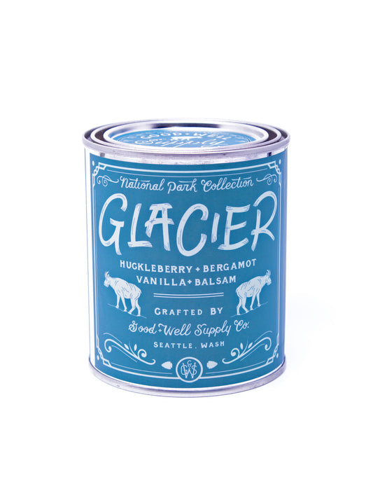 Good and Well Supply Co. National Park Pint Candle Glacier