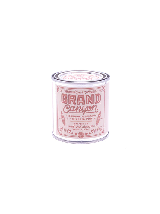 Good and Well Supply Co. Half Pint National Park Candle Grand Canyon