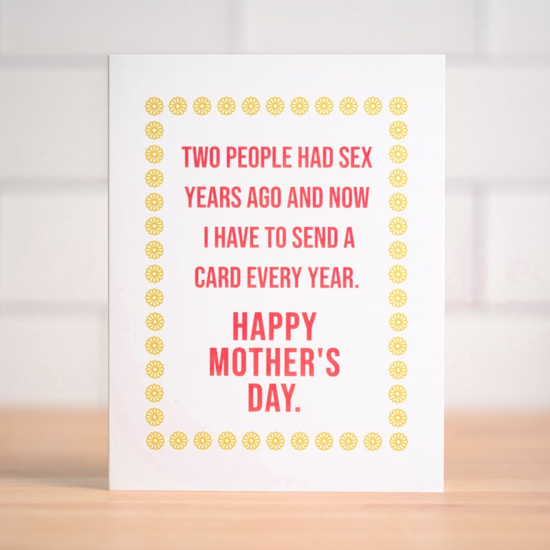 Meriwether Of Montana Two People Had Sex Mother's Day Card
