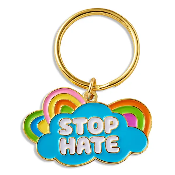 The Found Keychain Stop Hate