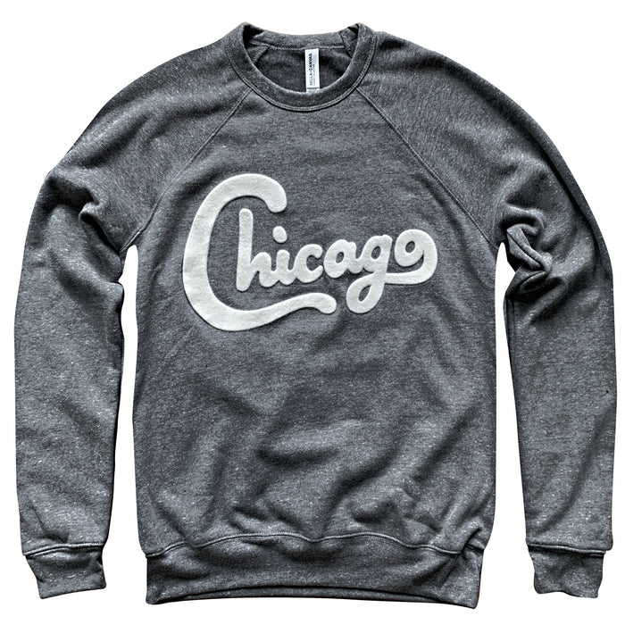 Chitown Clothing Chicago Felt Applique Crewneck